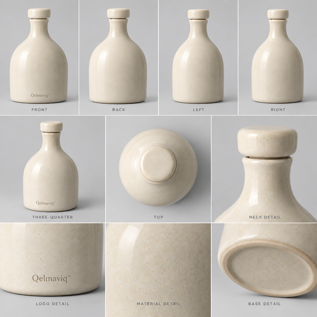 Qelmaviq™ Ceramic Reedless Fragrance Diffuser Bottle main image 06