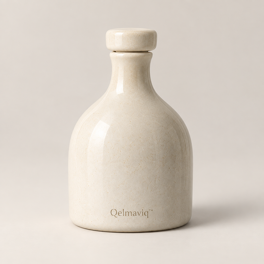 Qelmaviq™ Ceramic Reedless Fragrance Diffuser Bottle hero