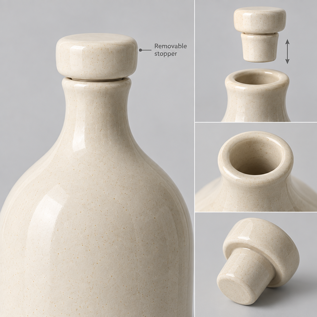 Qelmaviq™ Ceramic Reedless Fragrance Diffuser Bottle main image 03