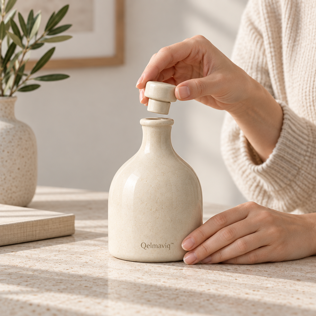Qelmaviq™ Ceramic Reedless Fragrance Diffuser Bottle main image 04
