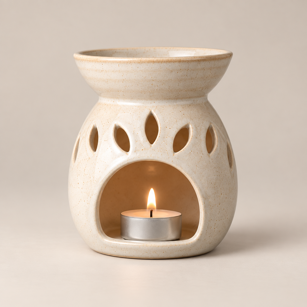 Qelmaviq™ Handcrafted Ceramic Aroma Burner hero