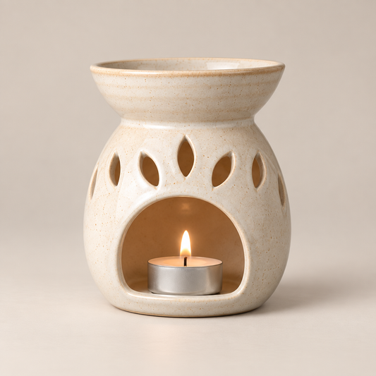 Qelmaviq™ Handcrafted Ceramic Aroma Burner hero