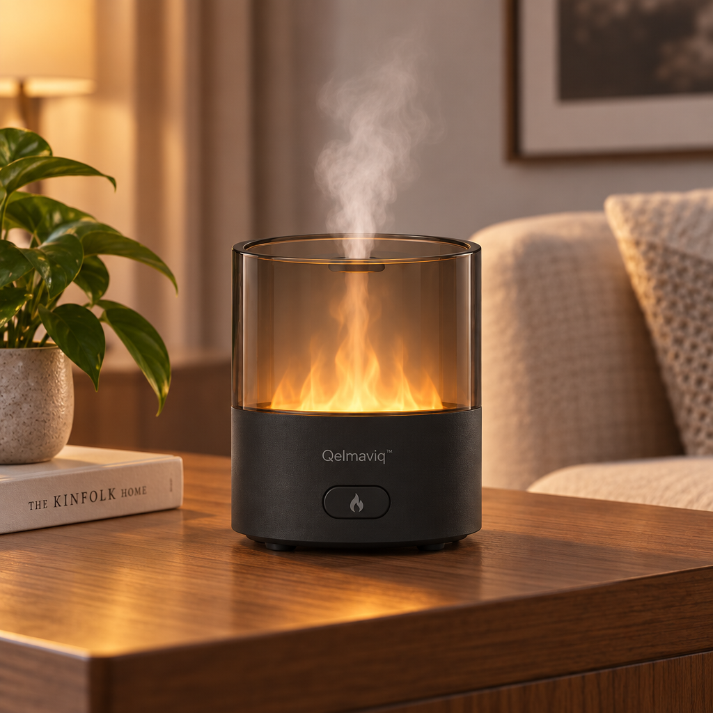 Qelmaviq™ Flame-Effect Aroma Diffuser main image 02