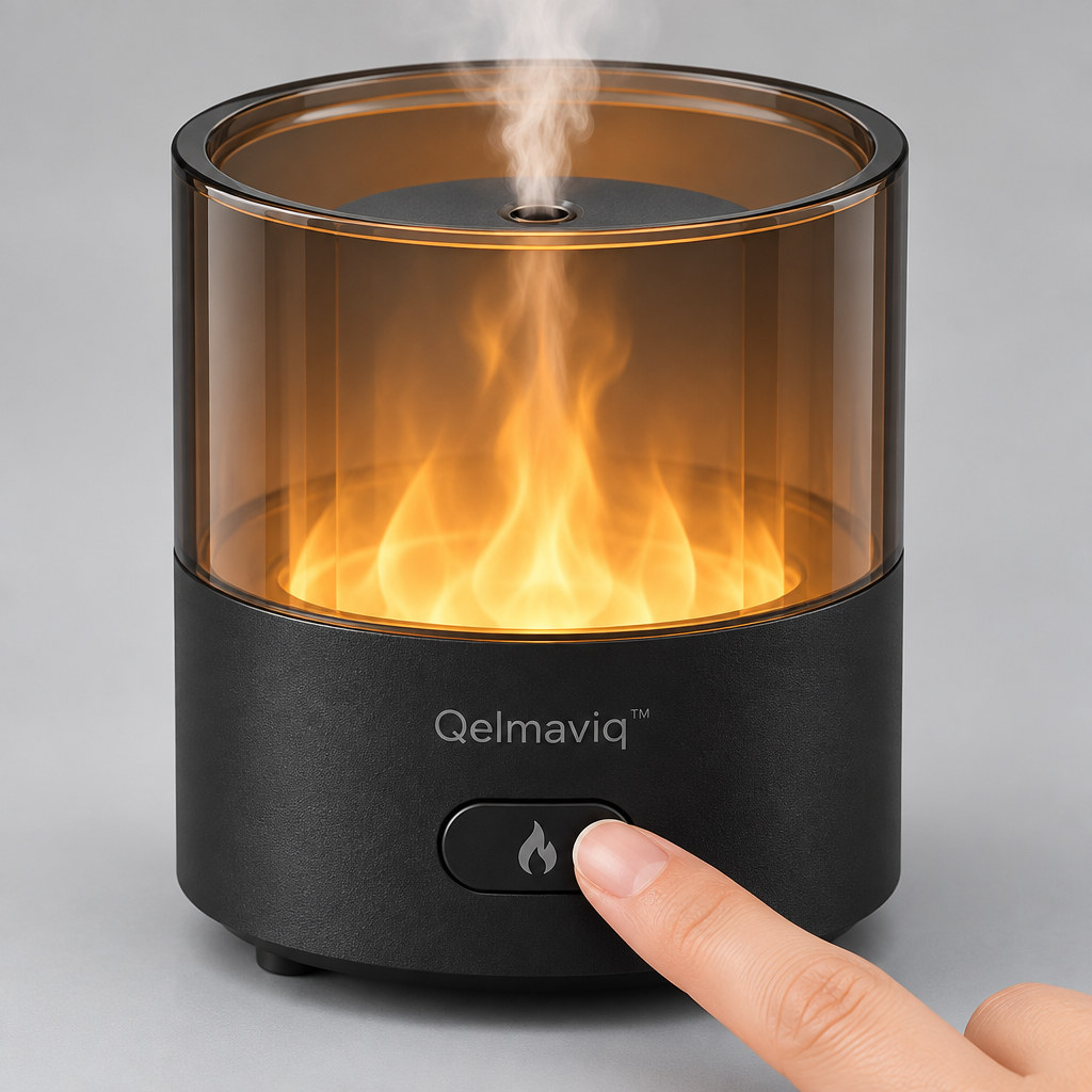 Qelmaviq™ Flame-Effect Aroma Diffuser main image 03