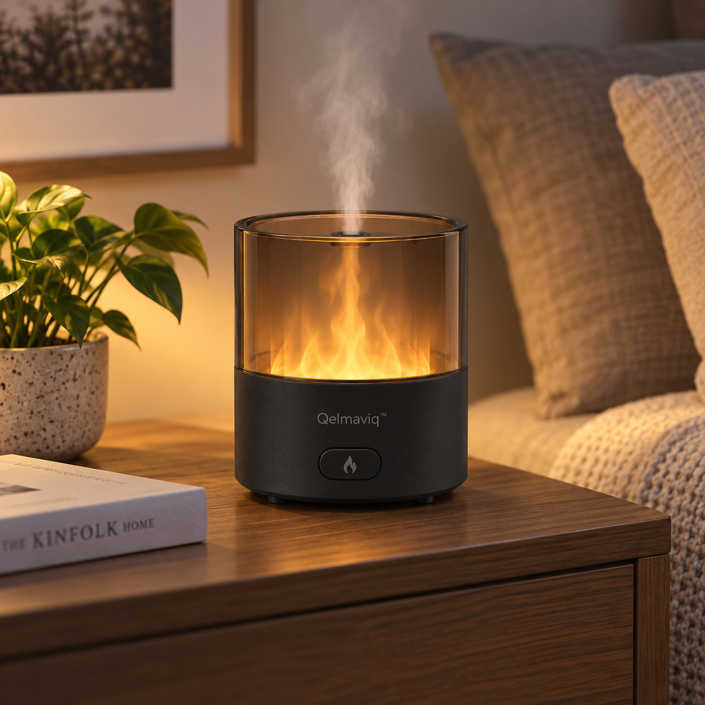 Qelmaviq™ Flame-Effect Aroma Diffuser main image 05