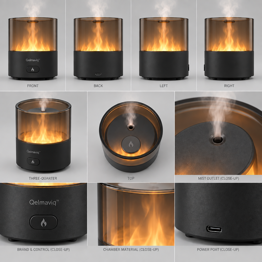 Qelmaviq™ Flame-Effect Aroma Diffuser main image 06